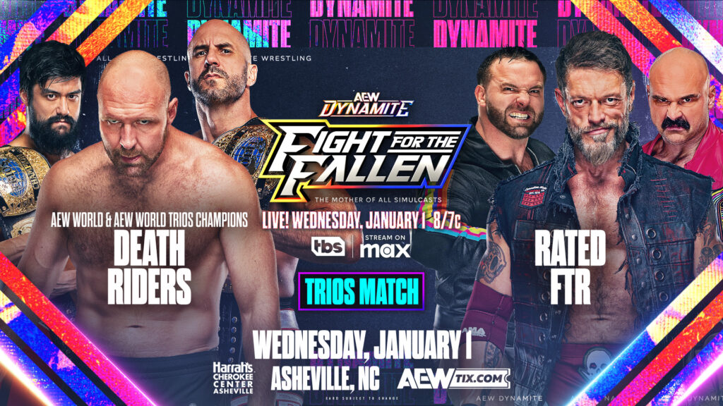 Previa AEW Dynamite Fight for the Fallen 1 de enero de 2025