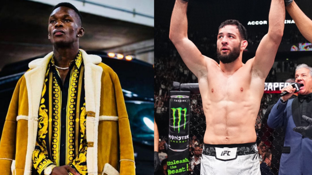 Israel Adesanya vs. Nassourdine Imavov oficial para UFC Arabia Saudí