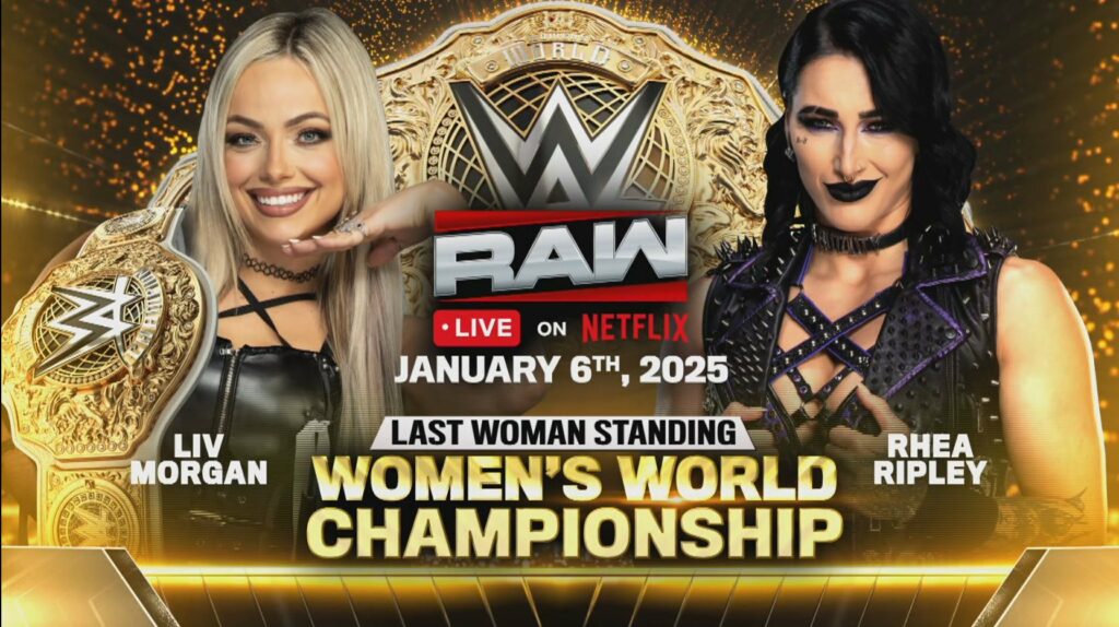 La lucha entre Liv Morgan y Rhea Ripley por el Campeonato Mundial Femenino será un 'Last Woman Standing Match'