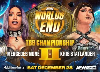 Mercedes Moné y Kris Statlander volverán a luchar por el Campeonato de TBS en AEW Worlds End 2024