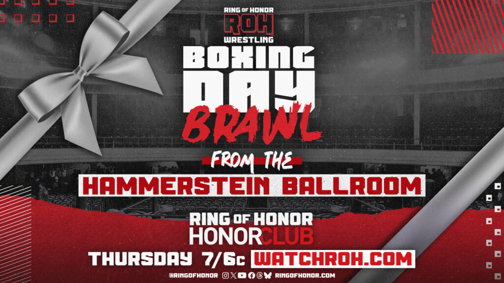 Dos ex campeones mundiales presentes en las grabaciones de ROH Boxing Day Brawl