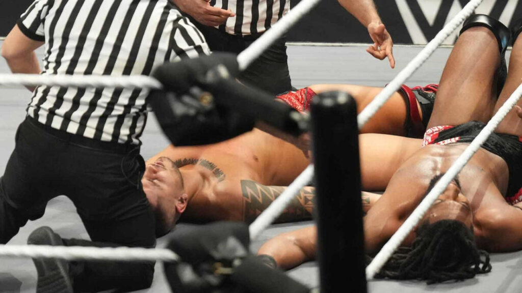 Reacción interna en WWE NXT tras el doble 'pinfall' entre Trick Williams y Eddy Thorpe