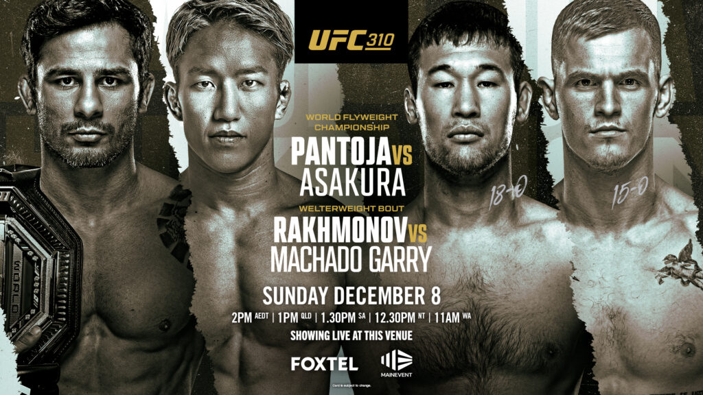 Resultados UFC 310: Pantoja vs. Asakura