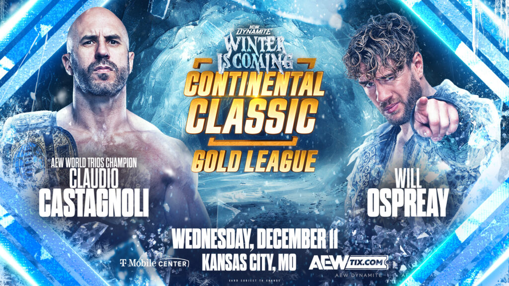 AEW anuncia la cartelera provisional del show de Dynamite Winter is Coming del 11 de diciembre de 2024