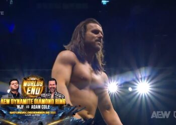 MJF y Adam Cole se enfrentarán por el Dynamite Diamond Ring en AEW Worlds End 2024