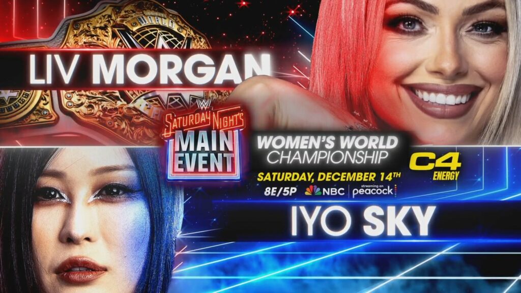 IYO SKY retará a Liv Lorgan por el Campeonato Mundial Femenino en Saturday Night’s Main Event