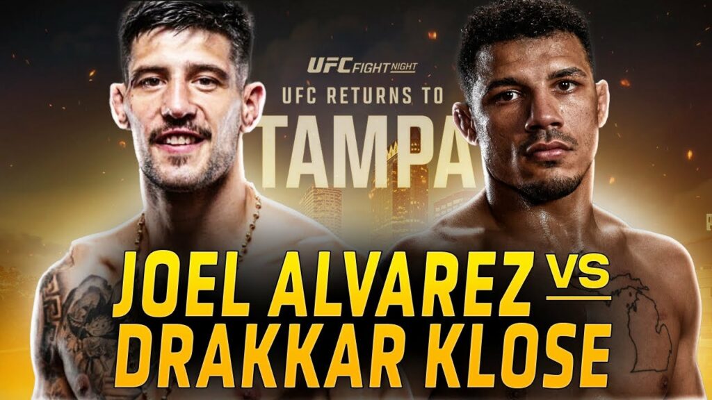 Apuestas UFC Tampa: Joel Álvarez vs. Drakkar Klose