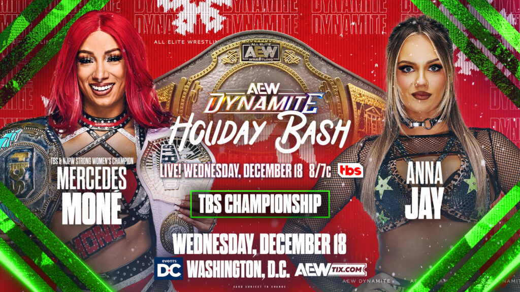 Previa AEW Dynamite Holiday Bash 18 de diciembre de 2024