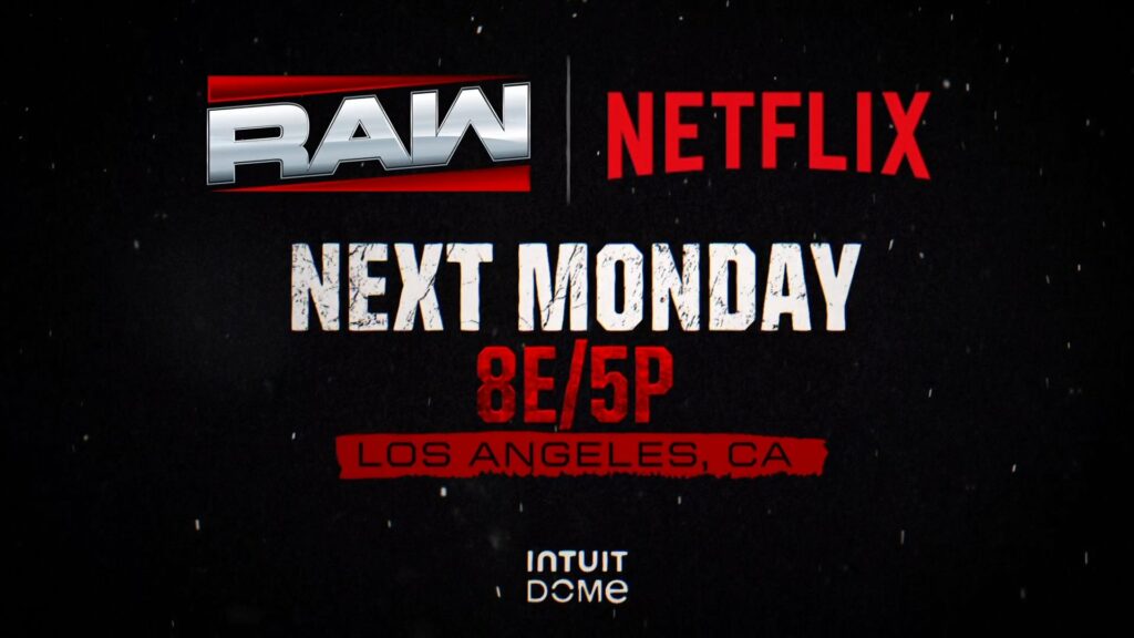 Cartelera WWE RAW 6 de enero de 2025 (Estreno en Netflix)