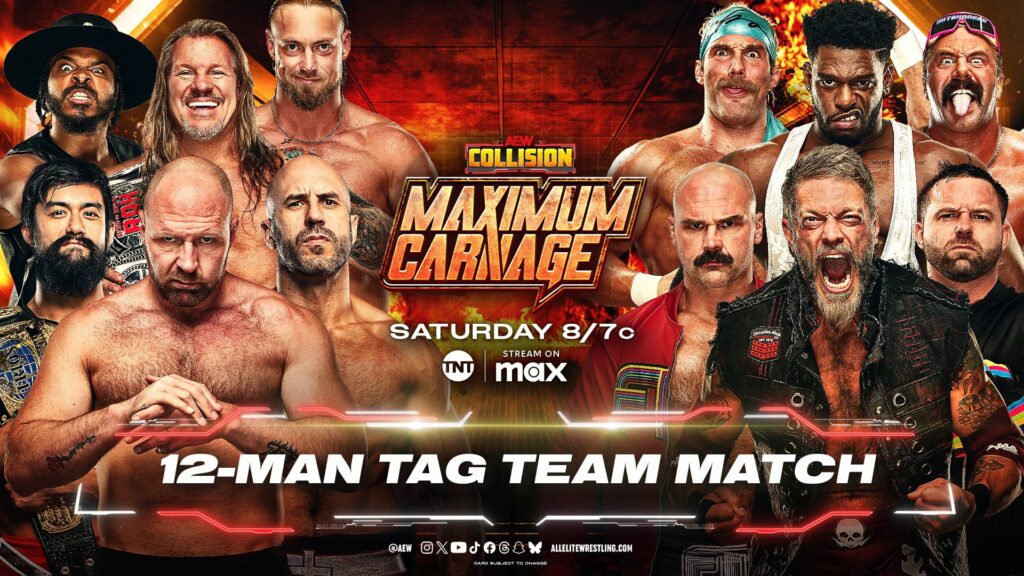 Previa AEW Collision Maximum Carnage 18 de enero de 2025