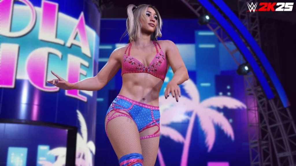 Primer vistazo a Lola Vice en WWE 2K25