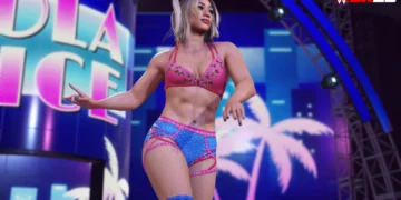 Primer vistazo a Lola Vice en WWE 2K25