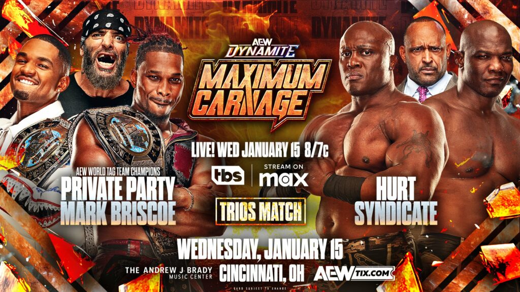 Previa AEW Dynamite Maximum Carnage 15 de enero de 2025