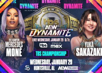 All Elite Wrestling amplía la cartelera del episodio de AEW Dynamite 29 de enero de 2025