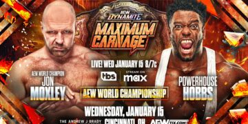 Resultados AEW Dynamite Maximum Carnage 15 de enero de 2025