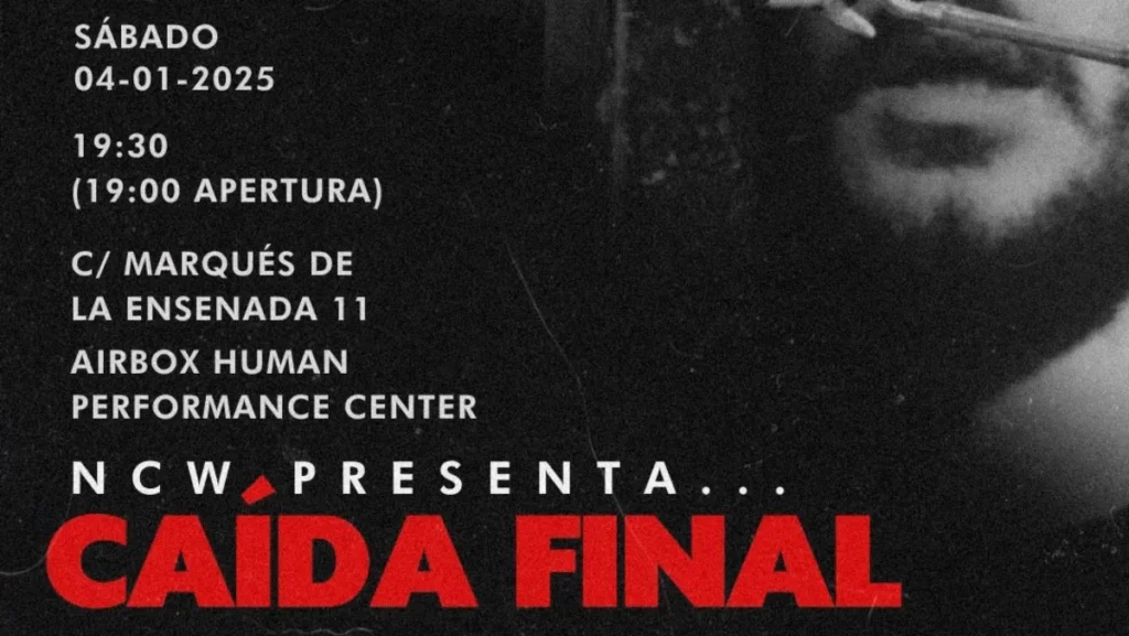 Resultados NCW Caída Final