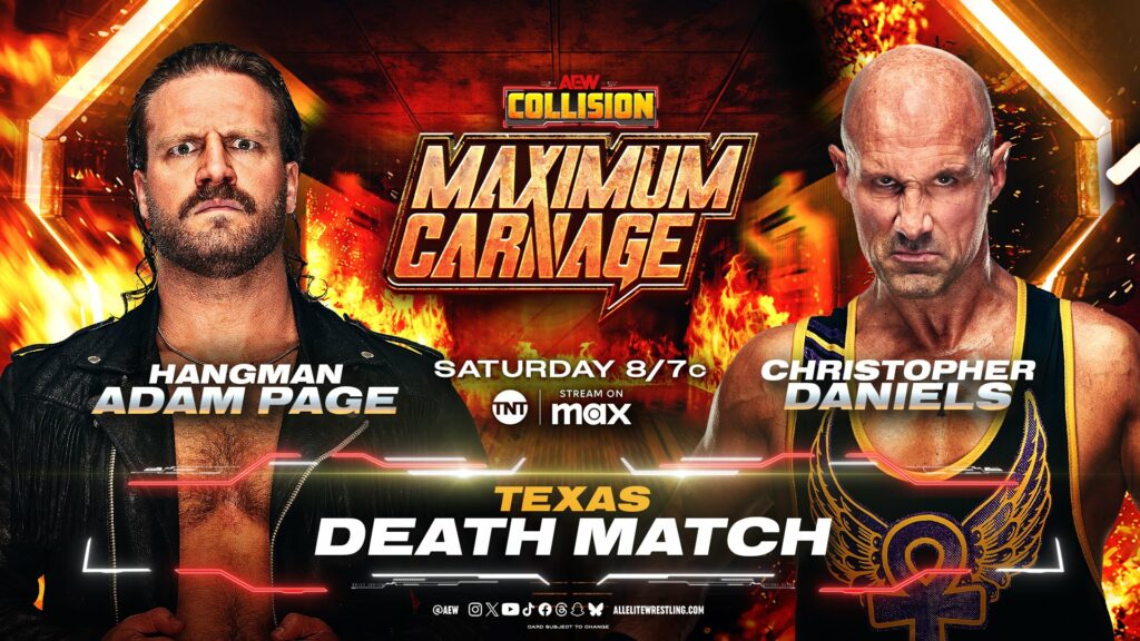 Previa AEW Collision Maximum Carnage 18 de enero de 2025