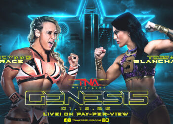 Cartelera TNA Genesis 2025 actualizada