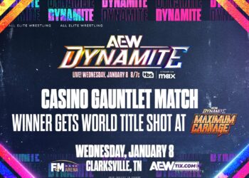 AEW anuncia la cartelera provisional del show de Dynamite del 8 de enero de 2025