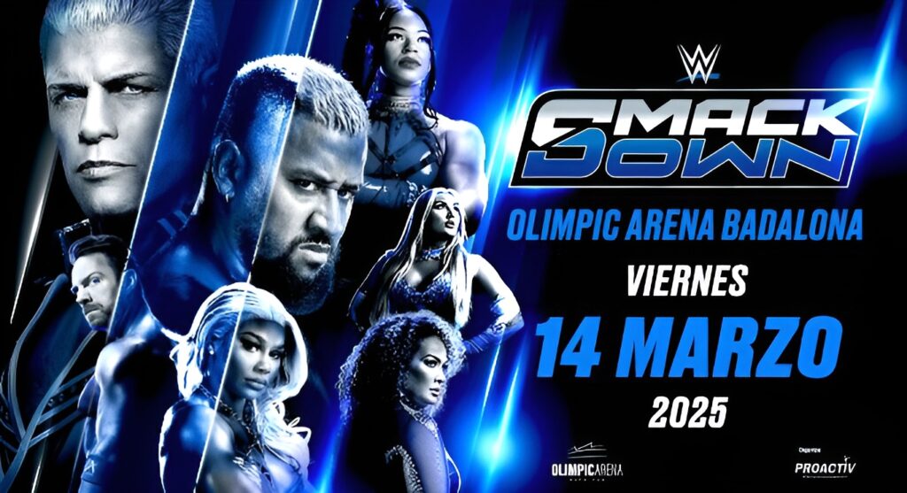 WWE confirma el primer combate para SmackDown en Barcelona