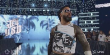 Primer vistazo a la entrada de Jey Uso en WWE 2K25