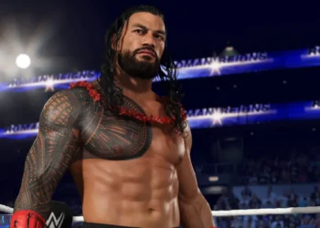 Primer vistazo a la entrada de Roman Reigns en WWE 2K25