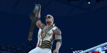 Primer vistazo a la entrada de The Rock en WWE 2K25