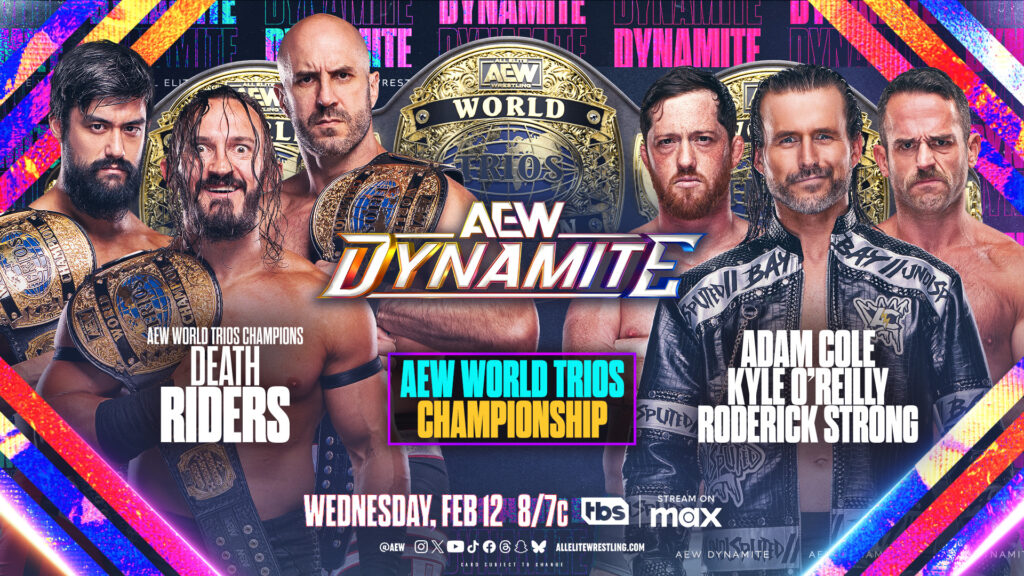 All Elite Wrestling amplía la cartelera del episodio de AEW Dynamite 12 de febrero de 2025