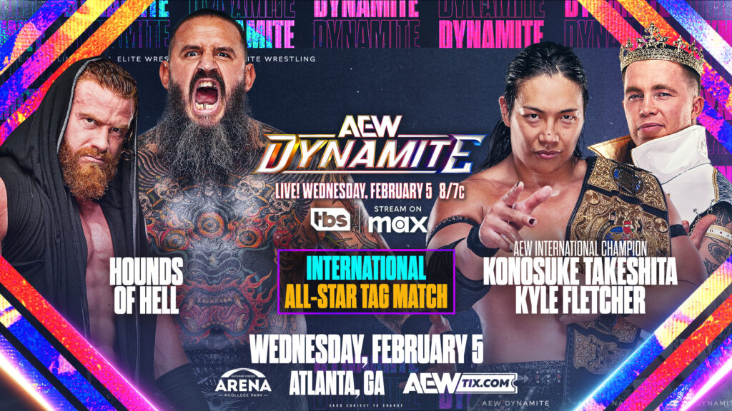 All Elite Wrestling amplía la cartelera del episodio de AEW Dynamite 5 de febrero de 2025