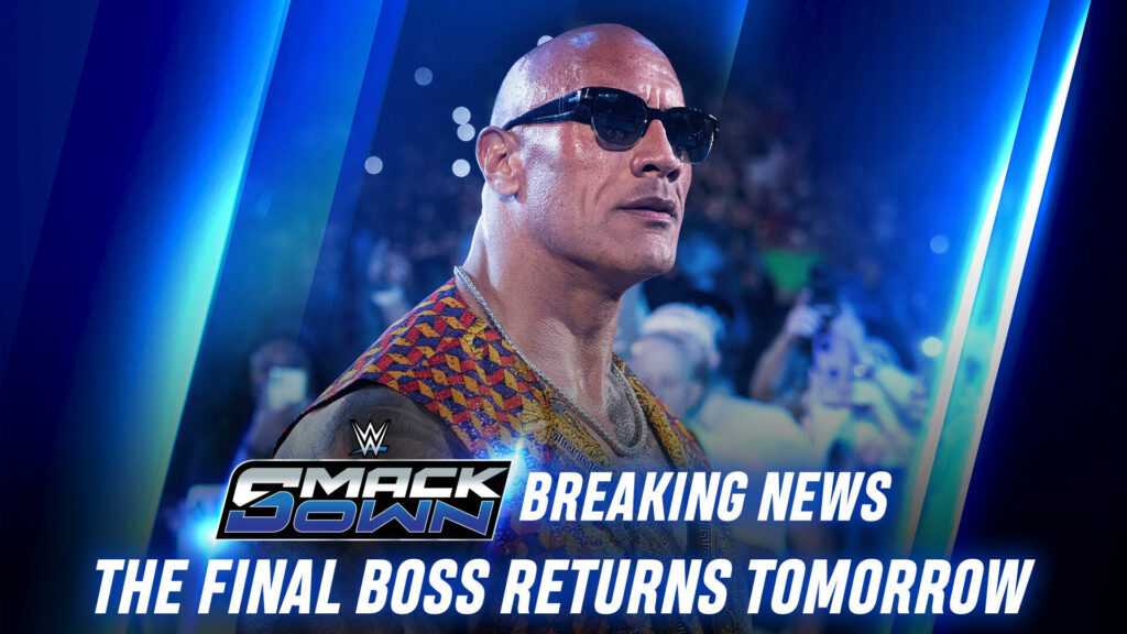 OFICIAL: The Rock regresará en WWE SmackDown este viernes