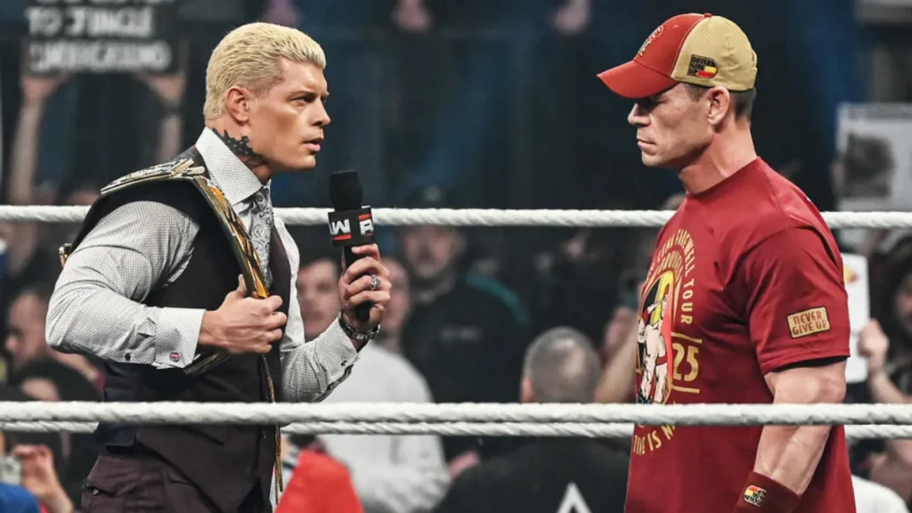 Cody Rhodes amenaza con retirar a John Cena en WrestleMania 41