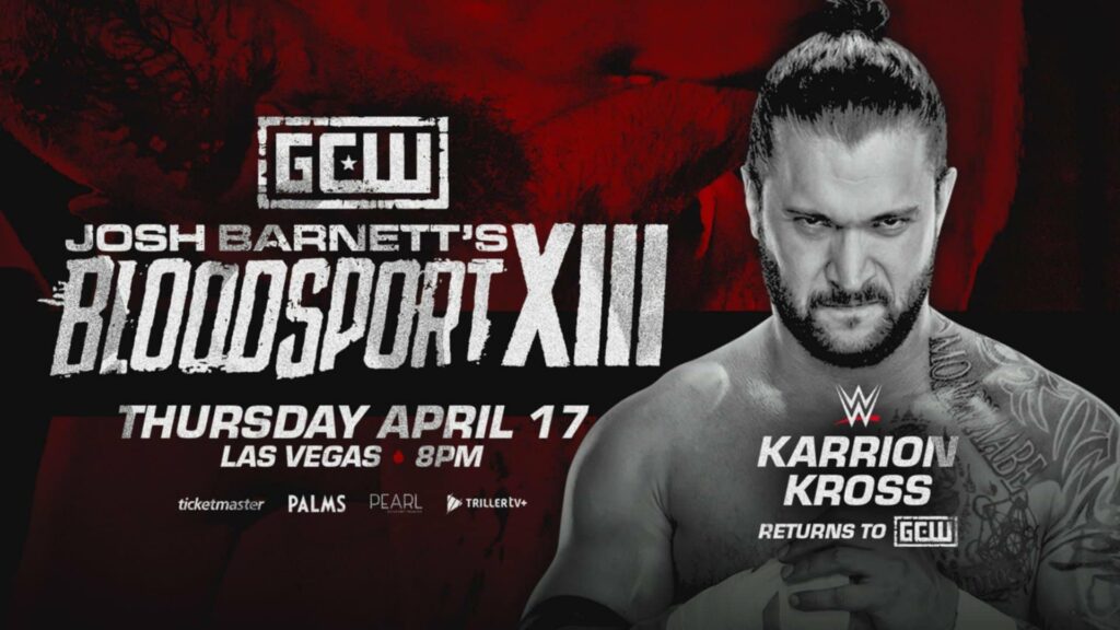 Luchadores de WWE son anunciados para GCW Josh Barnett's Bloodsport 13