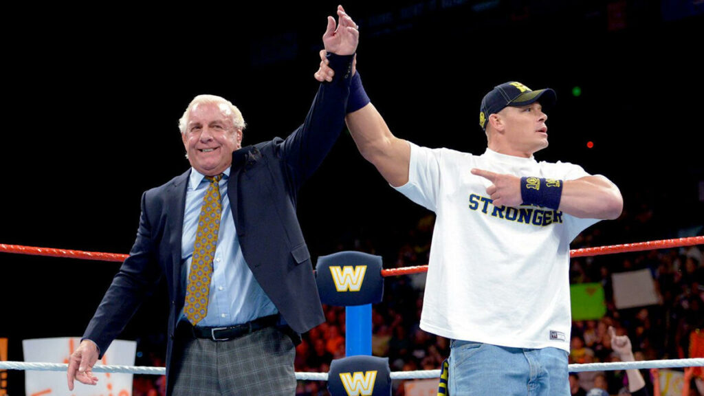 Ric Flair a John Cena: "Tendrás que pasar por mí antes de conseguir el 17"