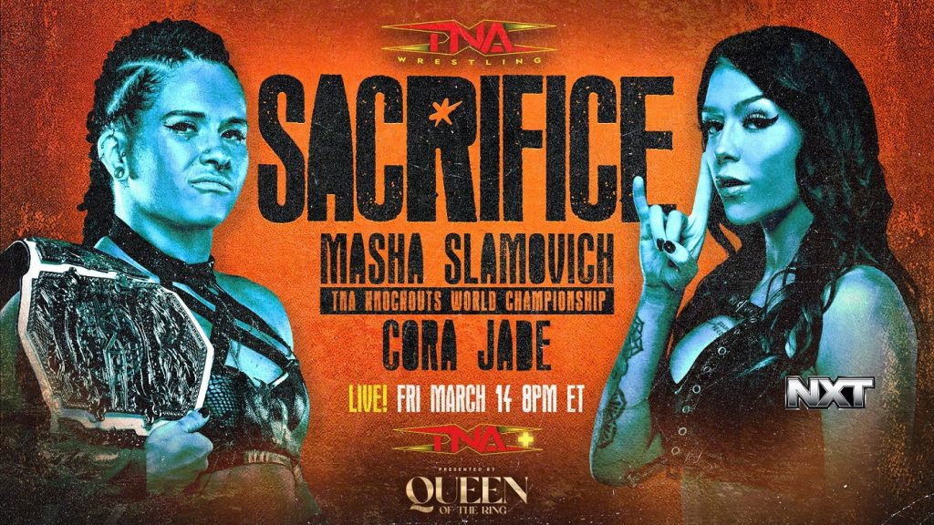 Cartelera TNA Sacrifice 2025 actualizada