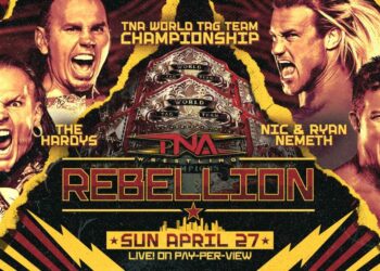 Cartelera TNA Rebellion 2025 actualizada