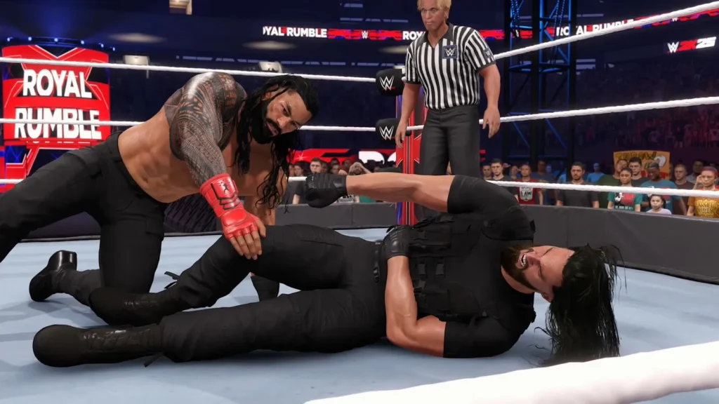 WWE 2K25 presenta su actualización 1.05