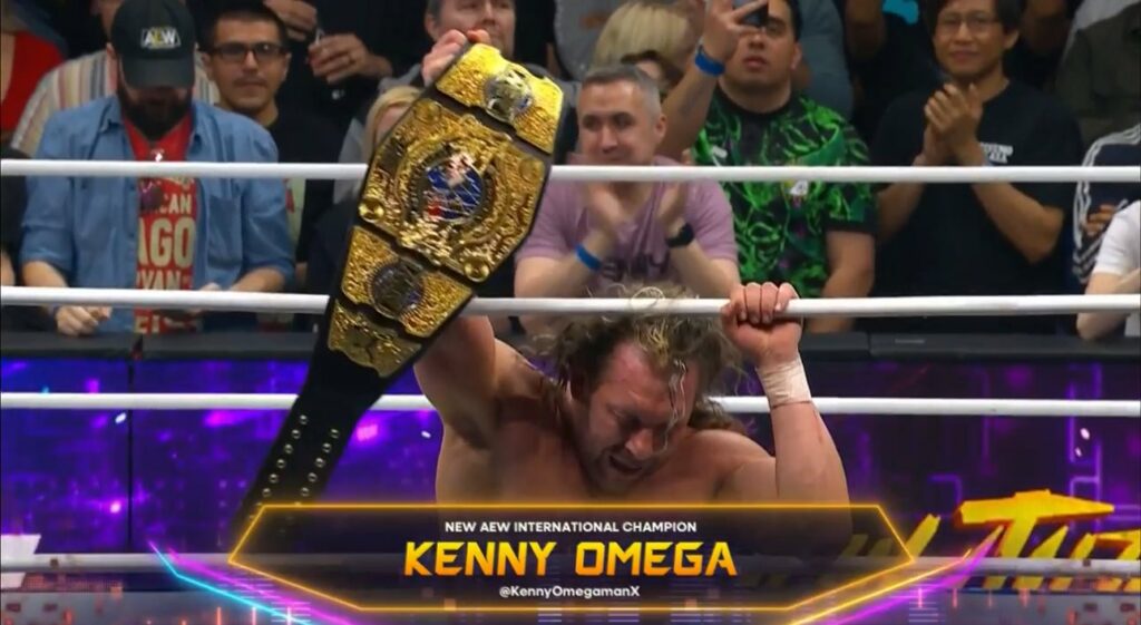 Kenny Omega, nuevo Campeón Internacional de AEW en Revolution 2025