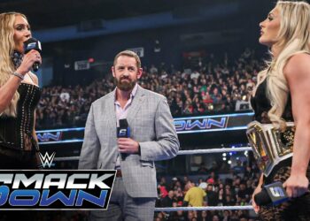 Tiffany Stratton y Charlotte Flair salieron del guion en su segmento en WWE SmackDown