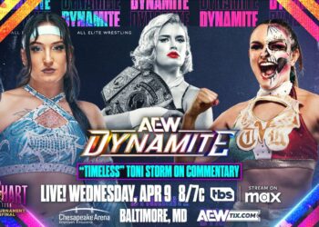Resultados AEW Dynamite 9 de abril de 2025