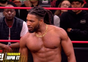 Trick Williams ataca a Joe Hendry en TNA Rebellion 2025