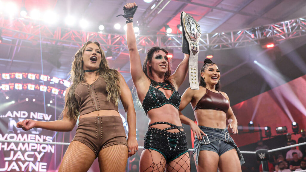 Jacy Jayne, nueva Campeona Femenina de NXT tras vencer a Stephanie Vaquer