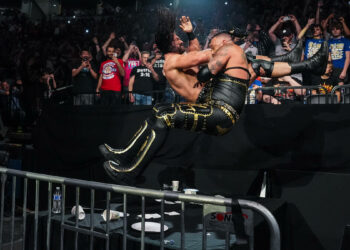 Estado de Drew McIntyre tras el 'spot' que realizó con Damian Priest en WWE Backlash 2025