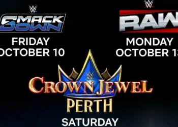 WWE Crown Jewel 2025: póster oficial