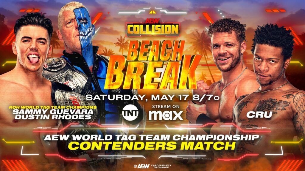 Previa AEW Collision Beach Break 17 de mayo de 2025 Previa AEW Collision Beach Break 17 de mayo de 2025