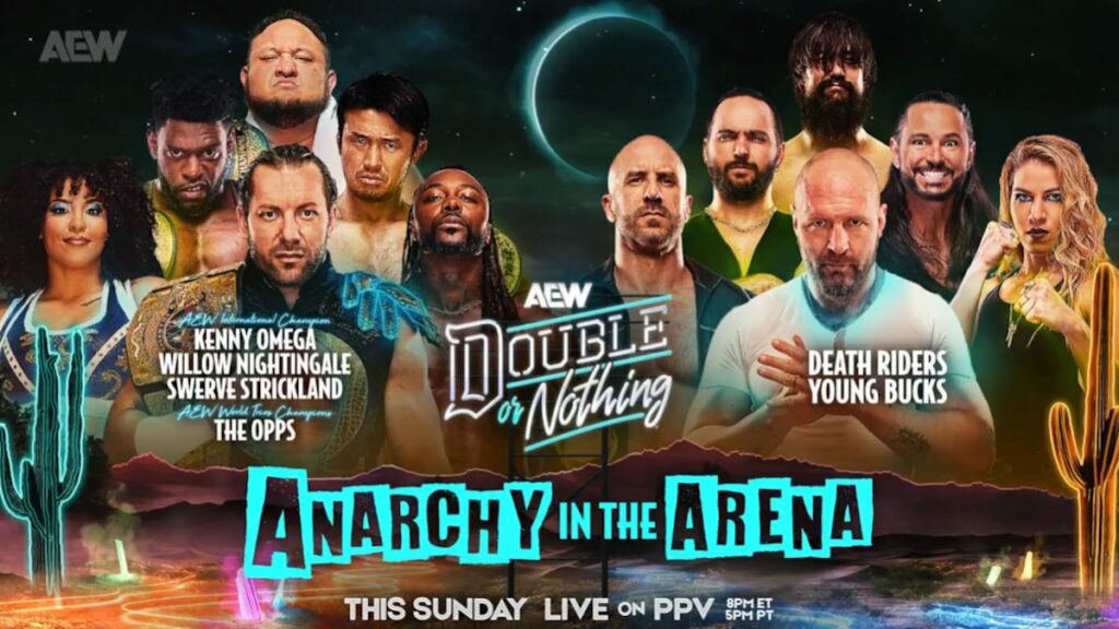 Participantes del ‘Anarchy in the Arena’ de AEW Double or Nothing 2025