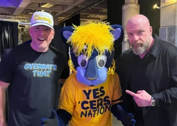 Triple H, Pat McAfee y Nick Khan, presentes en el Game 4 de los NBA Playoffs entre Indiana Pacers y New York Knicks