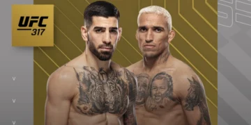 Ilia Topuria vs. Charles Oliveira por el Campeonato Indiscutido de Peso Ligero es oficial para UFC 317