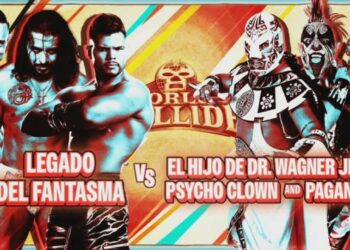 Legado del Fantasma se enfrentará a El Hijo de Dr. Wagner Jr, Psycho Clown y Pagano en Worlds Collide 2025