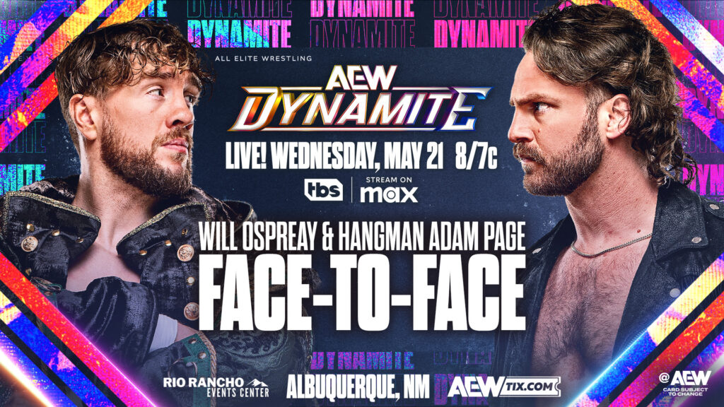 Previa AEW Dynamite 21 de mayo de 2025 Previa AEW Dynamite 21 de mayo de 2025
