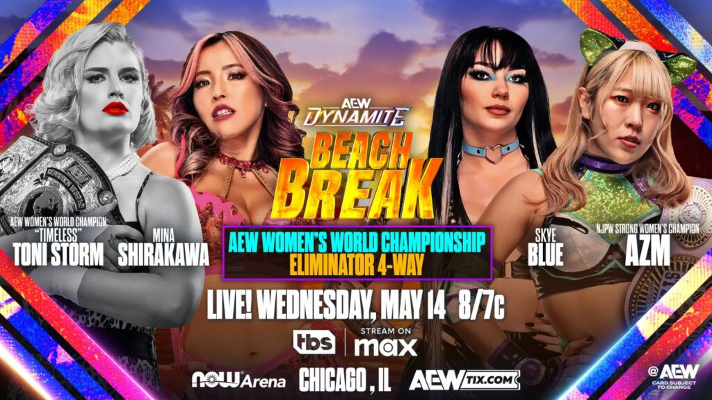 Previa AEW Dynamite Beach Break 14 de mayo de 2025 Previa AEW Dynamite Beach Break 14 de mayo de 2025